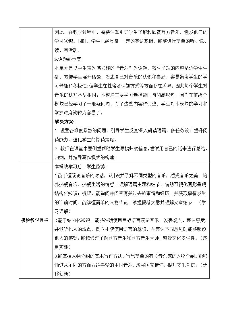 外研版(新标准)英语七下 Module 12 Unit 2《Vienna is the centre of European》单元教案第3页
