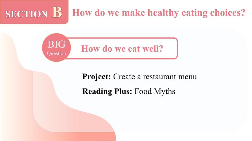 2024年人教版英語七年級(下) - Unit 4 Section B -2 (Reading plus + Project) 課件第2頁