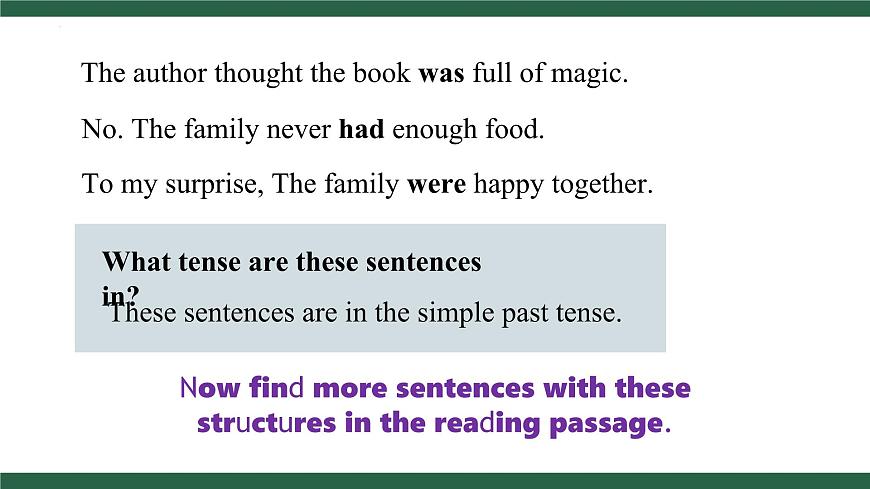 外研版（2024）英語(yǔ)七年級(jí)下冊(cè)--Unit 1 The secrets of happiness Grammar （課件）第4頁(yè)