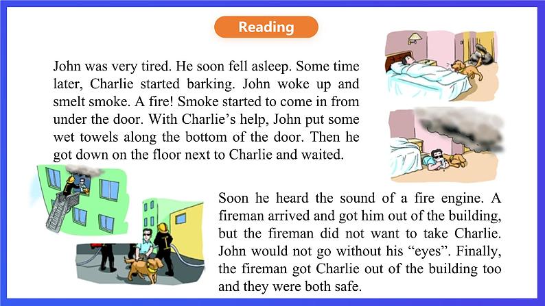 沪教牛津版(六三制)英语七下 Unit 3 《Our animal friends 》 第2课时Reading II & Listening课件第8页