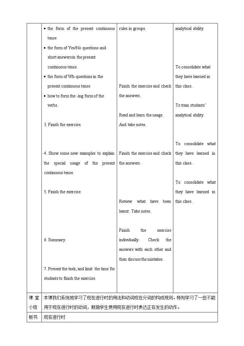 滬教牛津版(六三制)英語(yǔ)七下 Unit 4 《Save the trees 》 第3課時(shí)Grammar教案第2頁(yè)