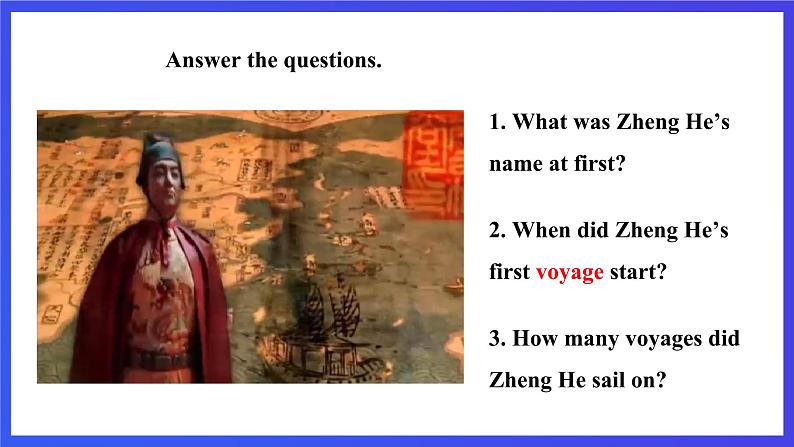 沪教牛津版(六三制)英语九下Unit 1 Great explorations Period 1 Reading I 课件第4页