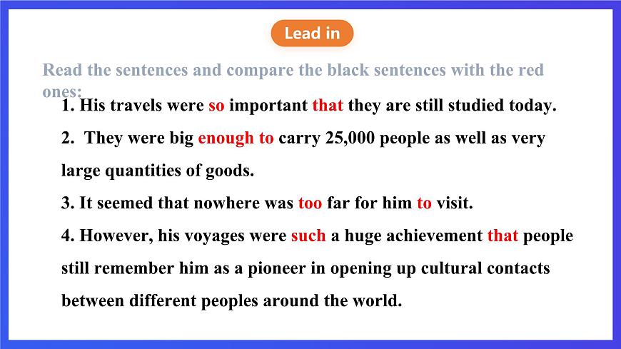 滬教牛津版(六三制)英語九下Unit 1 Great explorations Period 3 Grammar 課件第3頁
