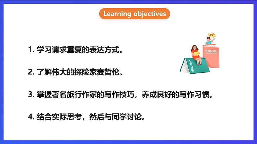 滬教牛津版(六三制)英語九下Unit 1 Great explorations Period 4 Speaking & writing  課件第2頁