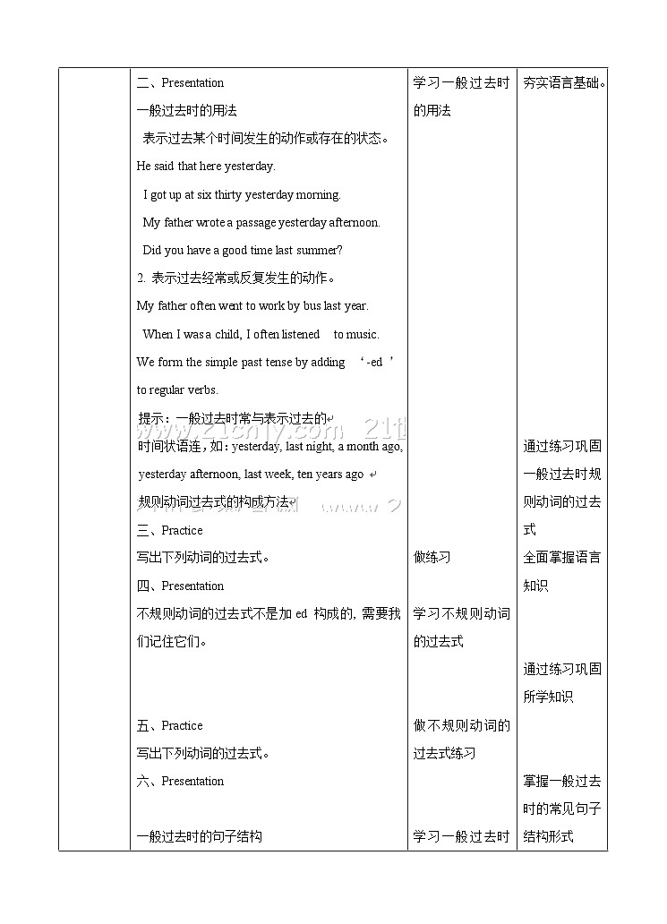牛津译林版英语七下Unit5 Amazing things 第三课时Grammar 教案第2页