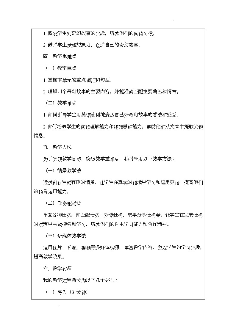 译林版(2024)初中英语七年级下册 Unit 8 WonderlandWelcome to the unit 说课稿第2页