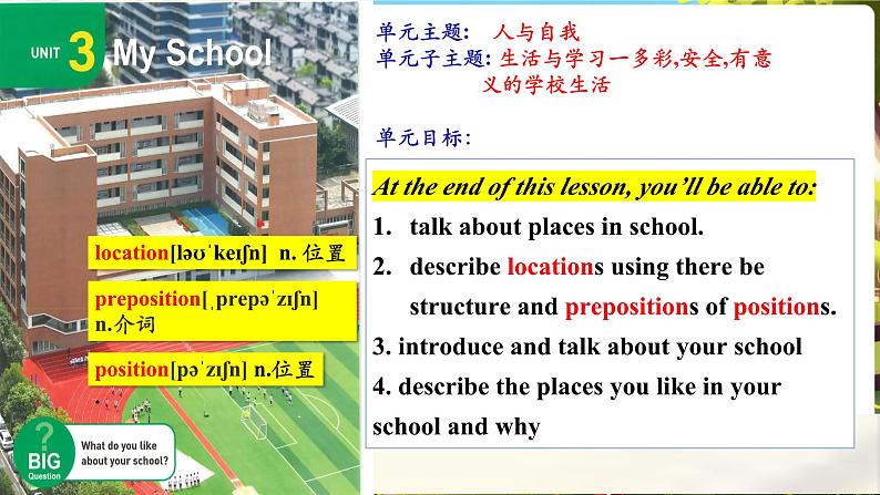 Unit3 My school! SectionA 1a-1d第3页