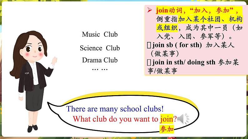 Unit5 Fun Clubs! SectionA 1a-1d第7页