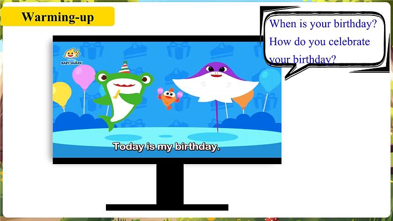Unit 7 Happy Birthday! SectionB 1a-1d第3页