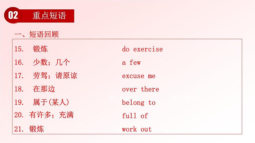 新人教版初中英語7年級(jí)下冊(cè) Unit 3 Keep Fit.復(fù)習(xí)課件第8頁