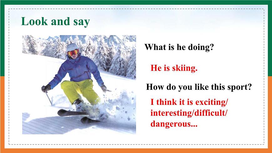 【公開課閱讀課件】Unit 2 Go for it Starting out&Understanding ideas 新教材2025外研版七下英語第5頁