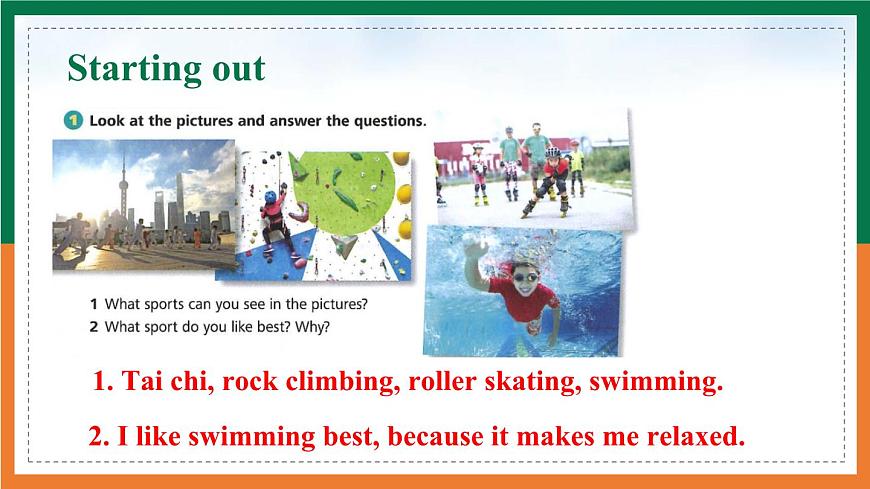【公開課閱讀課件】Unit 2 Go for it Starting out&Understanding ideas 新教材2025外研版七下英語第6頁