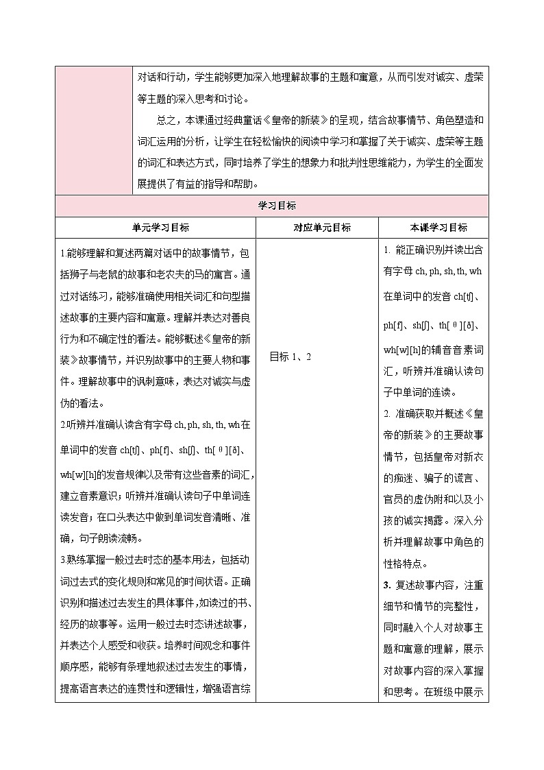 人教版(2024)英语七年级下册 Unit 8 Once upon a Time 第二课时(Section A 2a—2e)(教学设计)第2页