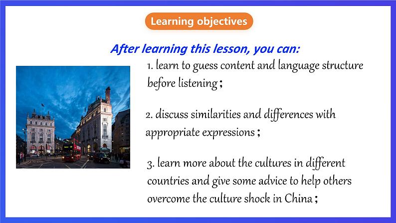 沪教牛津版(六三制)英语九下 Unit 2 《Culture shock 》第2课时Listening & Speaking 课件第3页