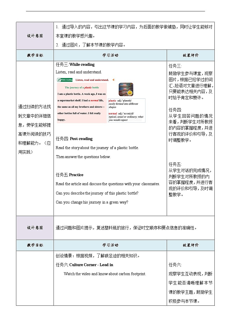 滬教牛津版（六三制）英語九下 Unit3 T《he environment 》第5課時(shí) More practice&culture corner 教案第3頁