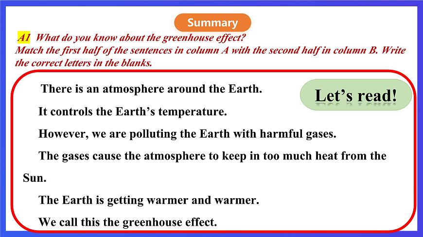 滬教牛津版（六三制）英語九下 Unit 3 《The environment》第1課時Reading 課件第6頁