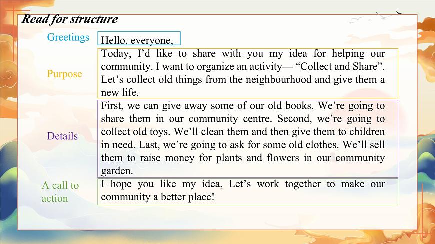 新譯林版初中英語7年級(jí)下冊(cè) Unit2 Neighbourhooh Integration 2 D 課件第6頁