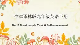 牛津译林版初中英语 9B U2  Task 课件