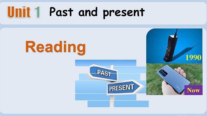 牛津译林版初中英语八年级下册 U1 Past and present Reading 1 课件第1页