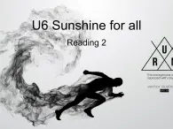 牛津译林版初中英语八年级下册 U6  Sunshine for all Reading 2 课件