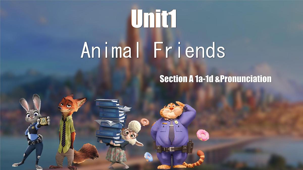 Unit 1 Animal Friends Section A 1a-1d &Pronunciation(课件)人教版(2024)英语七年级下册第3页