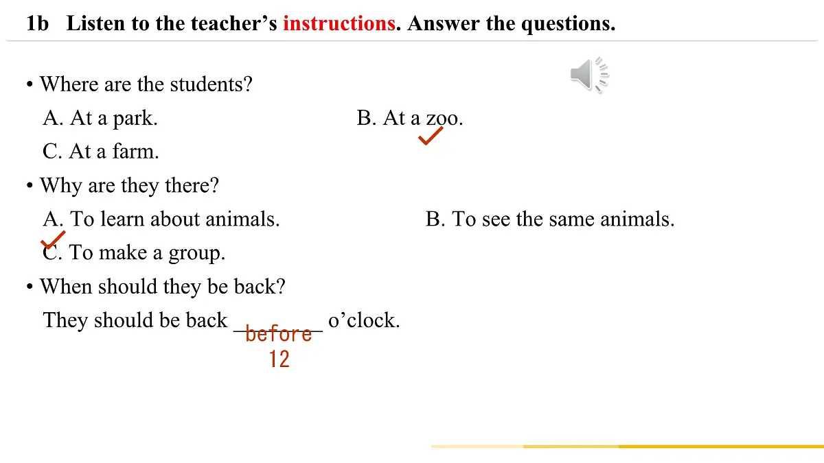 Unit 1 Animal Friends Section A 1a–1d, Pronunciation 3(课件)人教版(2024)英语七年级下册第6页