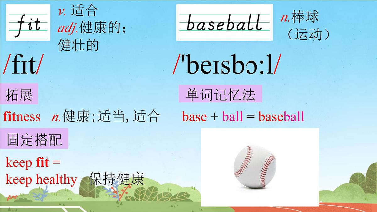 Unit 3 Keep Fit Section A 1a-3b(课件)人教版(2024)英语七年级下册第3页