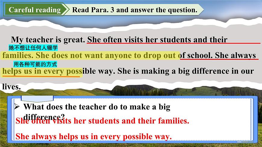 Unit2 Lesson 3 Making a difference 課件第8頁