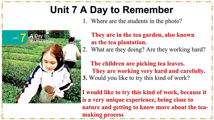 Unit 7 A Day to Remember 第1課時(shí) Opening page-Section A（1a-1d）第3頁(yè)