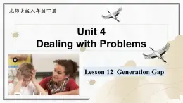 Unit 4 Dealing with Problems  Lesson 12 Generation Gap（课件）- 2024-2025学年八年级英语下册（北师大版）