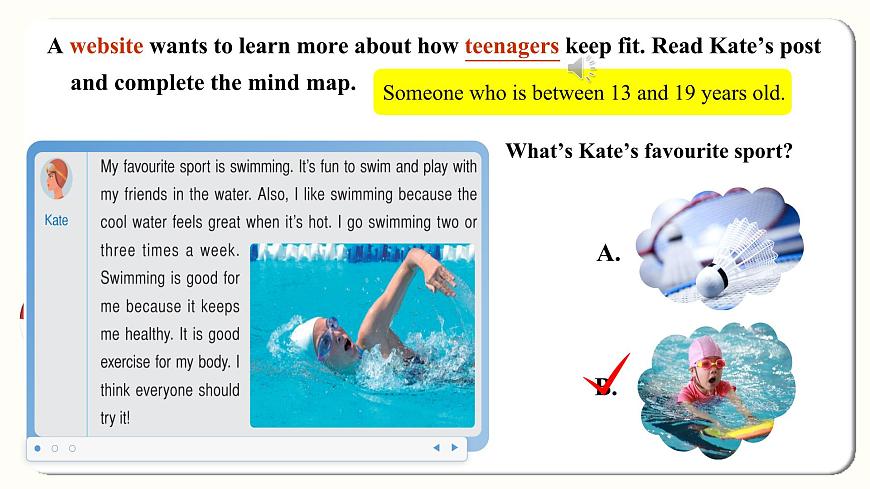 2025-2026學(xué)年人教版七年級(jí)下冊(cè)英語(yǔ)Unit 3 Section B (2a-2c)課件第5頁(yè)
