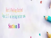 Unit 5Feeling Excited Topic 2 Section B課件  仁愛(ài)版英語(yǔ)八年級(jí)下冊(cè)
