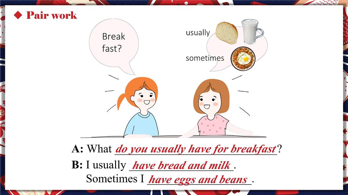 2024版人教版七年级英语下册Unit 4 Eat Well Section A Grammar Focus 同步课件第6页