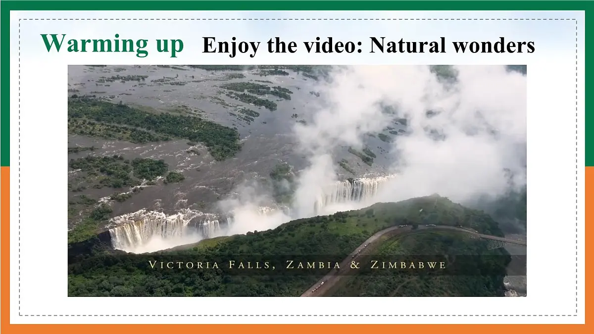 【公开课优质课件】Unit 5 Amazing nature Presenting ideas&Reflection新教材2025外研版七下英语第4页
