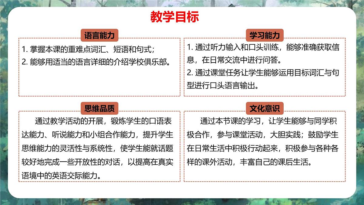 Unit 3 Lesson 4 Join us - 初中英语七年级下册 同步教学课件(冀教版2024)第2页