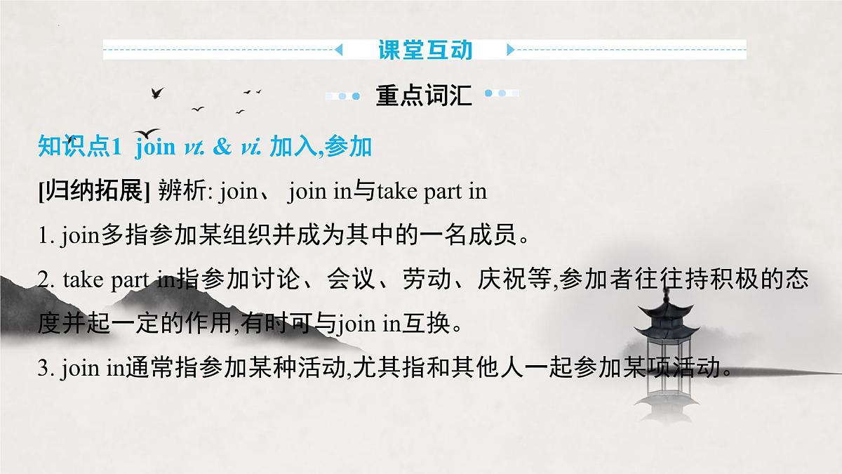 译林版中考英语一轮复习 八年级上册 Unit3 课件第3页
