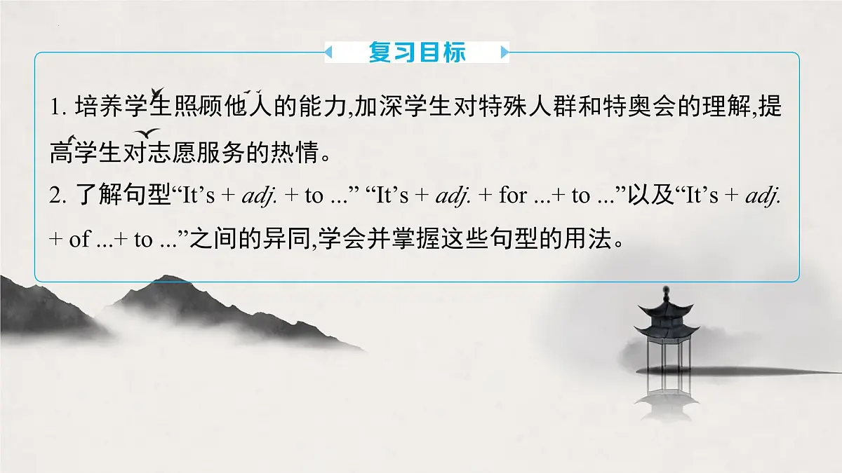 译林版中考英语一轮复习 八年级下册 Unit 6 课件第2页