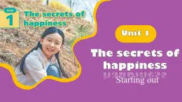 2025外研版7年級(jí)下冊(cè) Unit 1 Starting out 課件 PPT