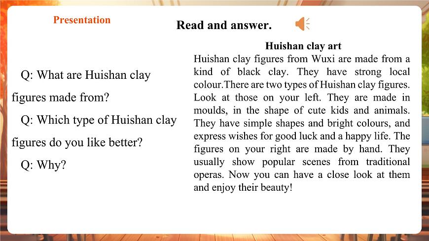 Unit4 Chinese folk art第5課時(shí)Integration 教學(xué)課件第7頁(yè)