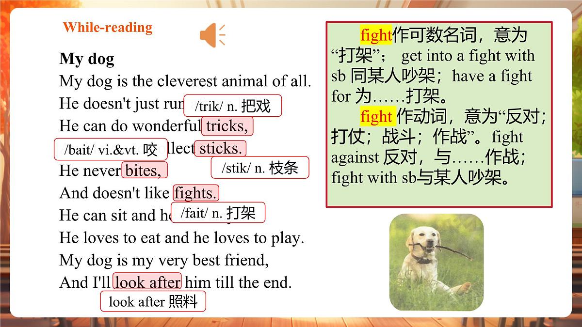 Unit 5 Animal friends 第2课时Reading课件第7页