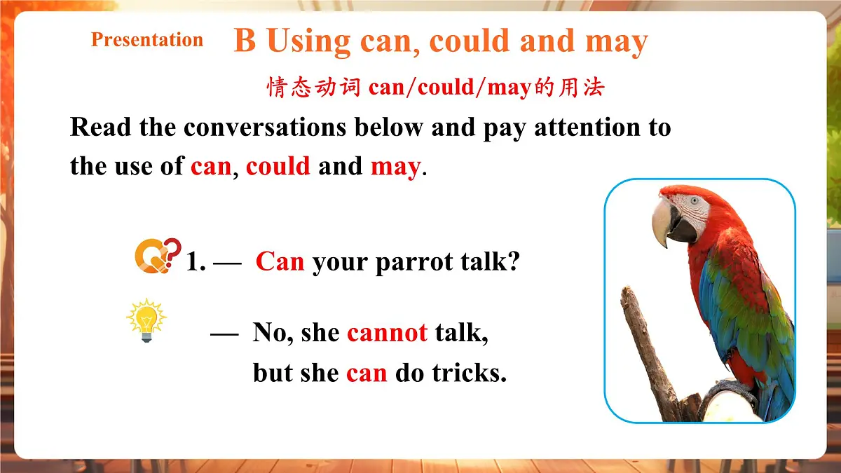 Unit 5 Animal friends 第3课时Grammar 课件第7页