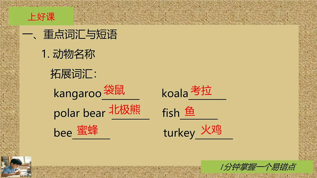 人教版英语七年级下册Unit1 Animal Friends知识点重难点课件PPT第3页