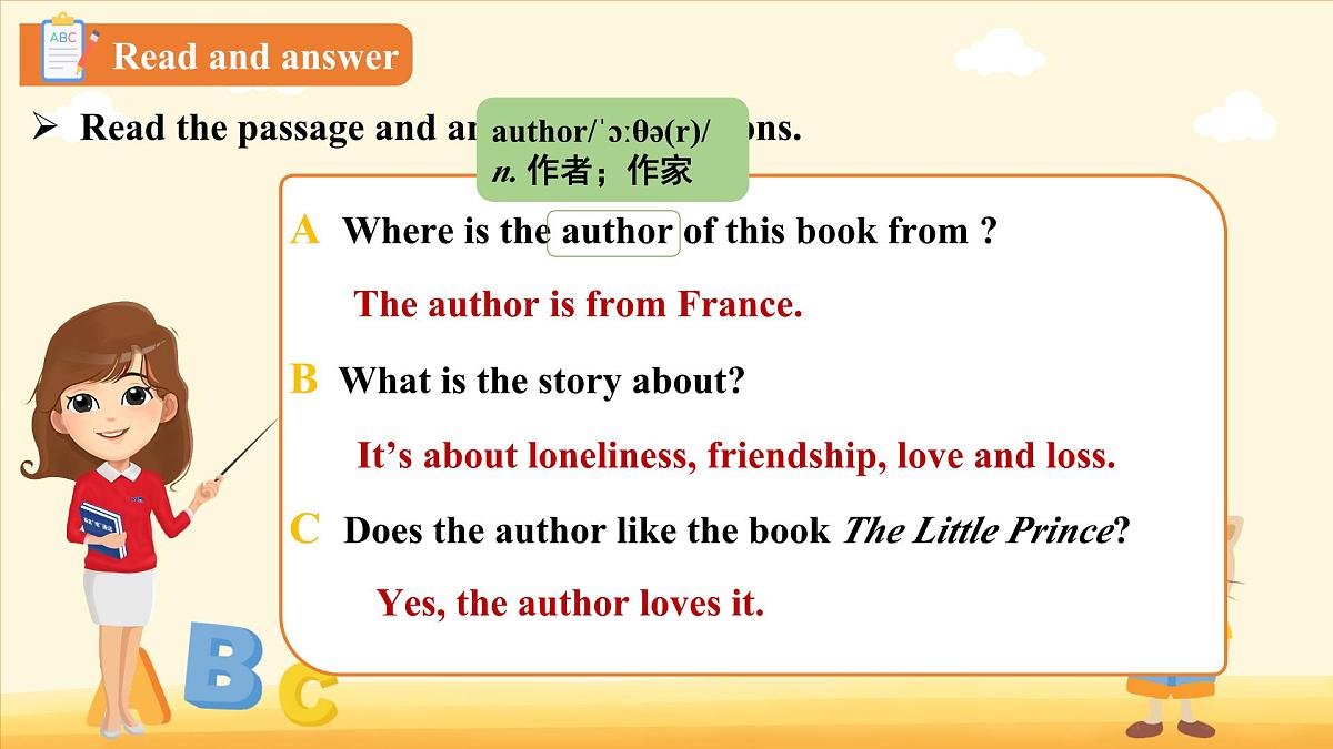 Unit 3 After-school activities The little prince 课件 英语冀教版(2024)七年级下册第6页