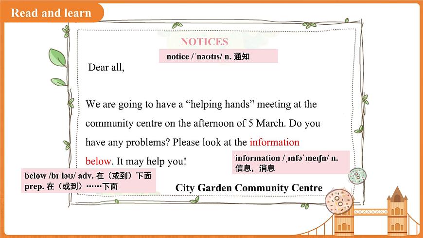 Unit 2 Neighbourhood Integration(1)課件 英語(yǔ)譯林版(2024)七年級(jí)下冊(cè)第7頁(yè)