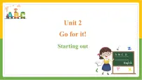 初中英语外研版（2024）七年级下册（2024）Unit 2 Go for it!Starting out教学课件ppt