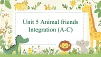 初中牛津译林版（2024）Unit 5 Animal friends教案配套ppt课件