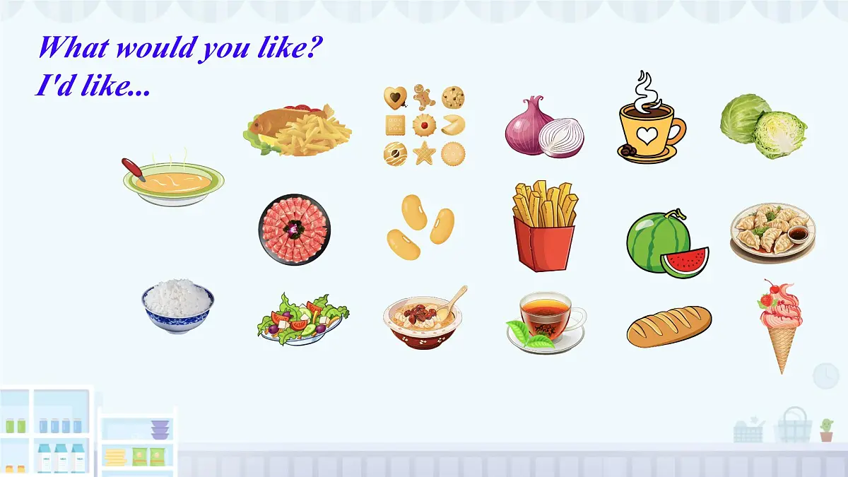 初中英语人教版(2024)七年级下册Unit 4 Eat Well Section A 课件第7页