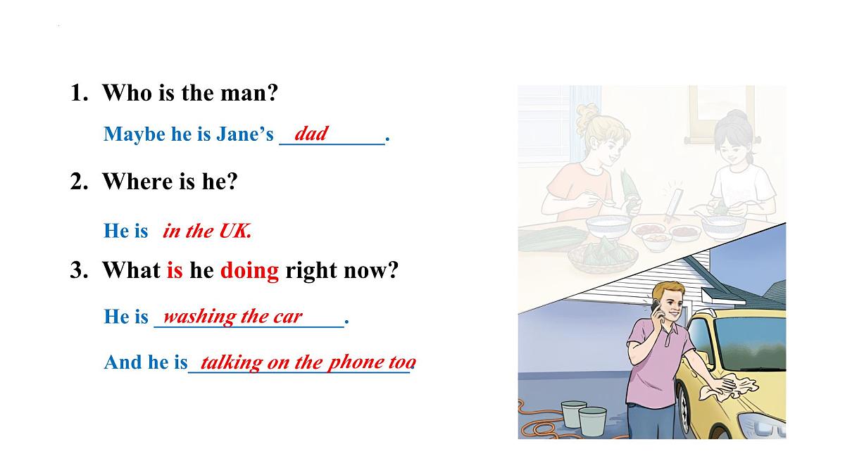 2024-2025学年人教版七年级下册英语Unit 5 Section A (2a-2e) 课件第4页