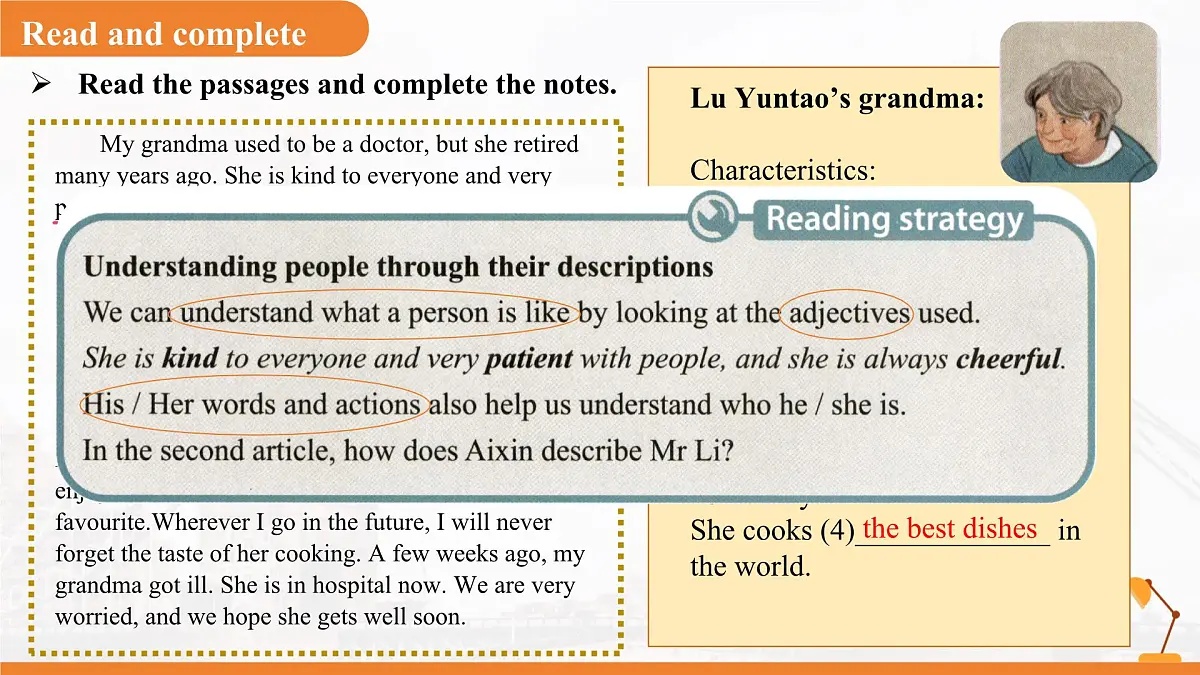 Unit 1 People around us Lesson 1 Reading 课件 英语沪教版(2024)七年级下册第8页