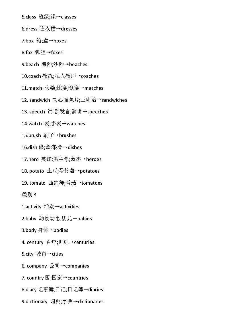 2025年中考英语词汇总复习学案第2页